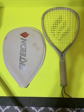 Vintage Ektelon Quazar Racquetball Racquet X-Small White-Blue Trim Soft Case