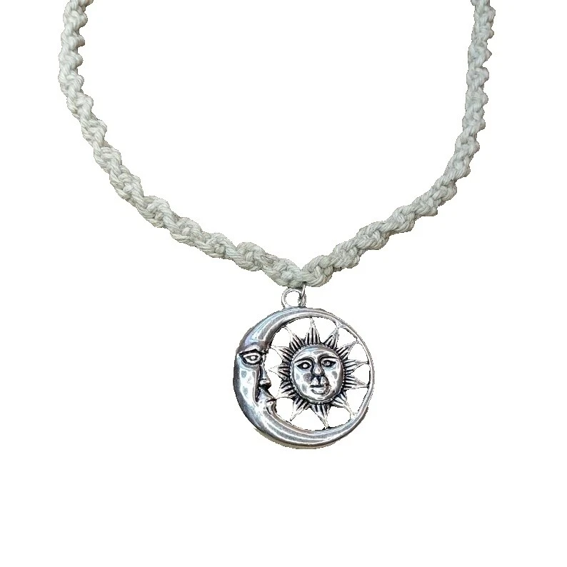 Hemp Tibetan Silver Fashion Jewelry