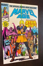 MARVEL AGE #10 (Marvel Comics 1984) -- STAR WARS Cover -- NM-