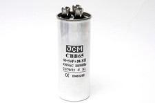 60 5 UF 450V Volt CBB65 Dual Run Capacitor Compressor Fan AC 450 V 450VAC MFD