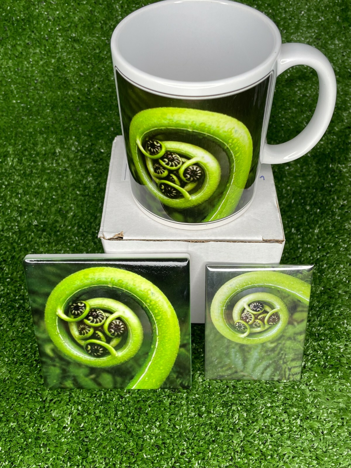 Maori NZ Design Coffee Mug Coaster and Fridge eBay