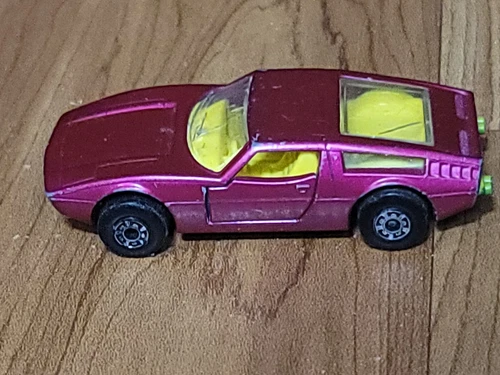 Matchbox Superfast No 32 Maserati Bora - 1972 Lesney - Toy Car Opening Doors
