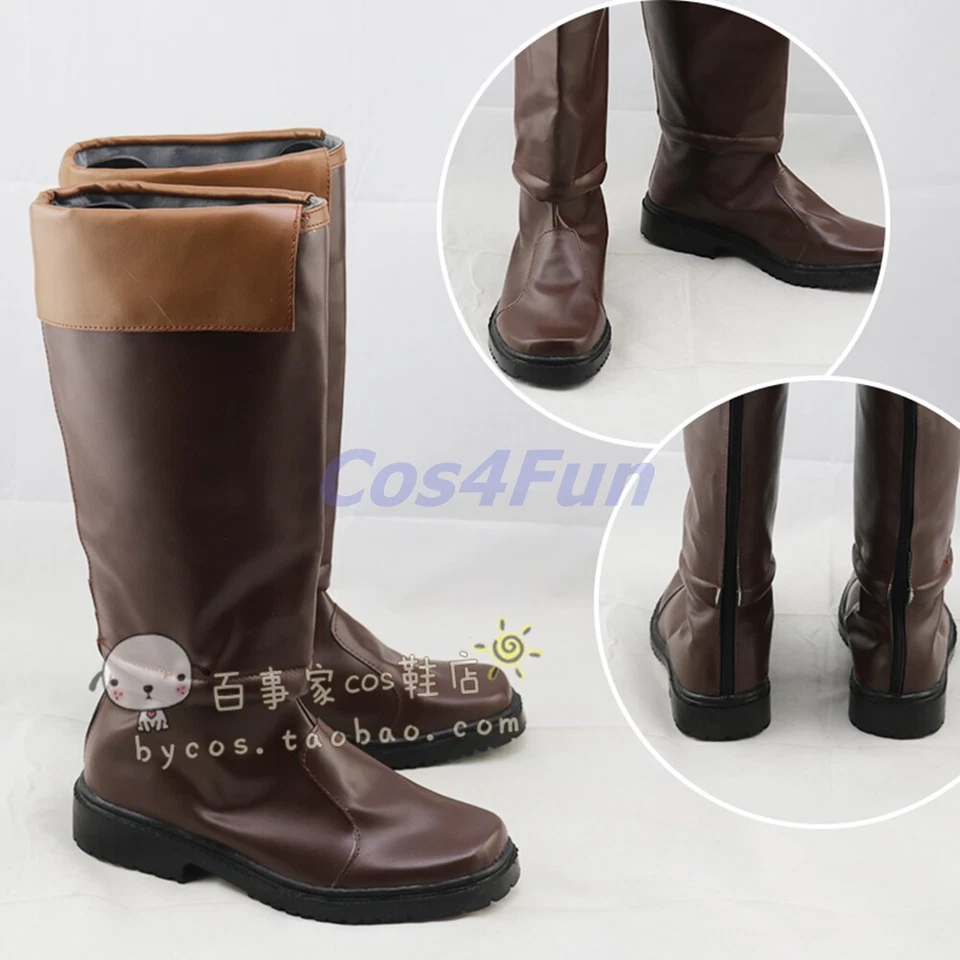 Breath of Wild Link Shoes Men Cosplay Boots - Imagem 3 de 4