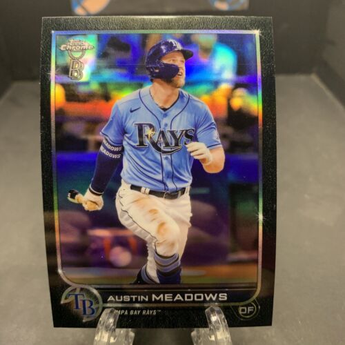 2022 Topps Chrome Ben Baller Edition Austin Meadows #10 Tampa Bay Rays