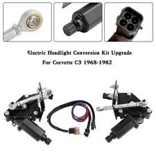 Electric Headlight Conversion Kit Upgrade For Corvette C3 1968-1982