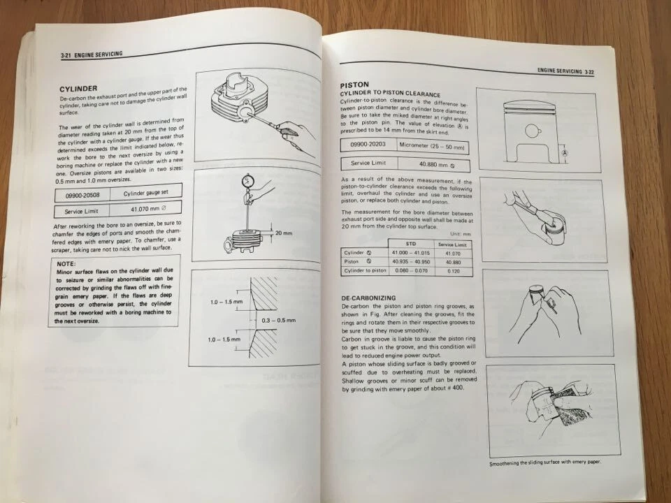 Suzuki CP50 Workshop service manual , May 1993 , See below