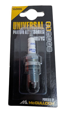 Zündkerze Universal SGO006 McCulloch ersetzt Brisk DR17YC Champion RC12YCC