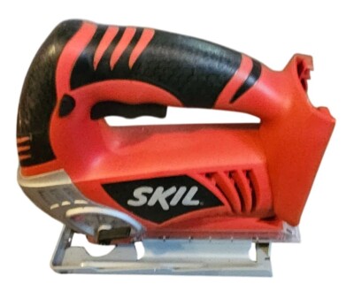 Skil Jigsaw Cordless Tool Adjustable Speed Red & Black Durable Design