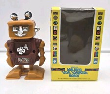 5.5" WALKING SIDE WARD ROBOT / Rare Wind-Up Toy - BPP Hong Kong Disney Souvenir