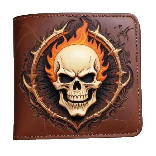 Skull Wallets for Men
