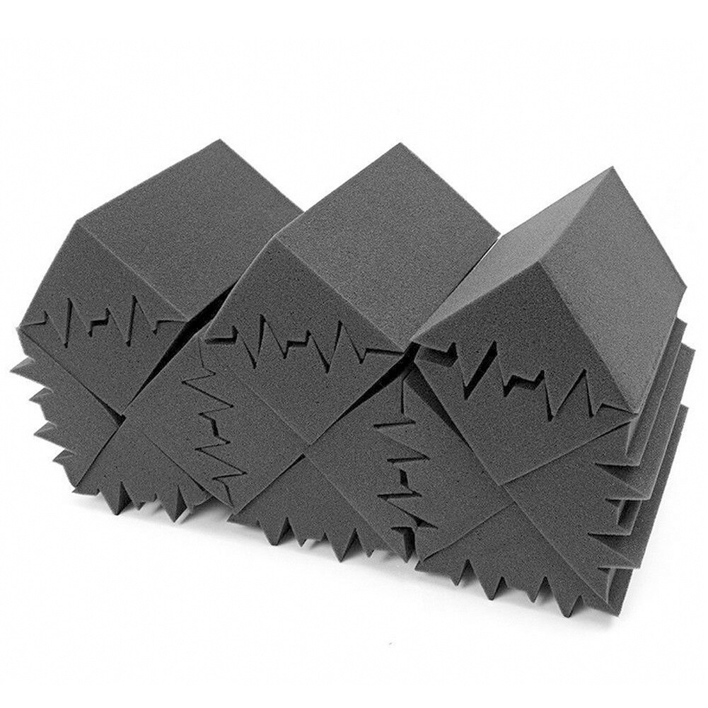 12X Acoustic Wall Panel Tiles Studio Sound Proofing Insulation Foam