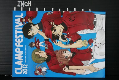 CLAMP FESTIVAL 2012 オフィシャルガイドブック　パンフレット CLAMP: Clamp Festival 2012 Official Guide Book - from JAPAN