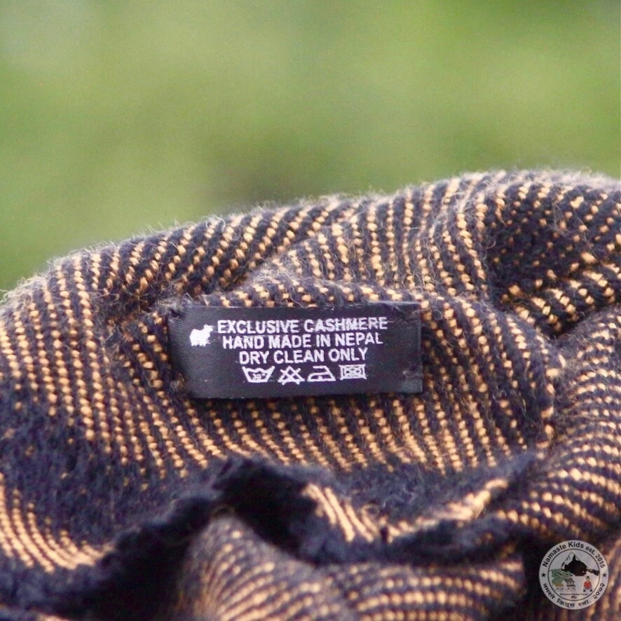 Cashmere Cover Aekamba, Hand Woven From Nepal, Bedspread, Blanket, Throw