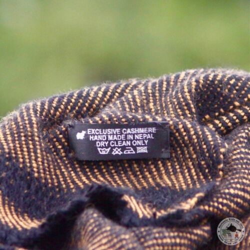 Cashmere Blanket Aekamba, Handwoven from Nepal Cuddle Plaid Throw Sofa Bedding - Picture 7 of 24