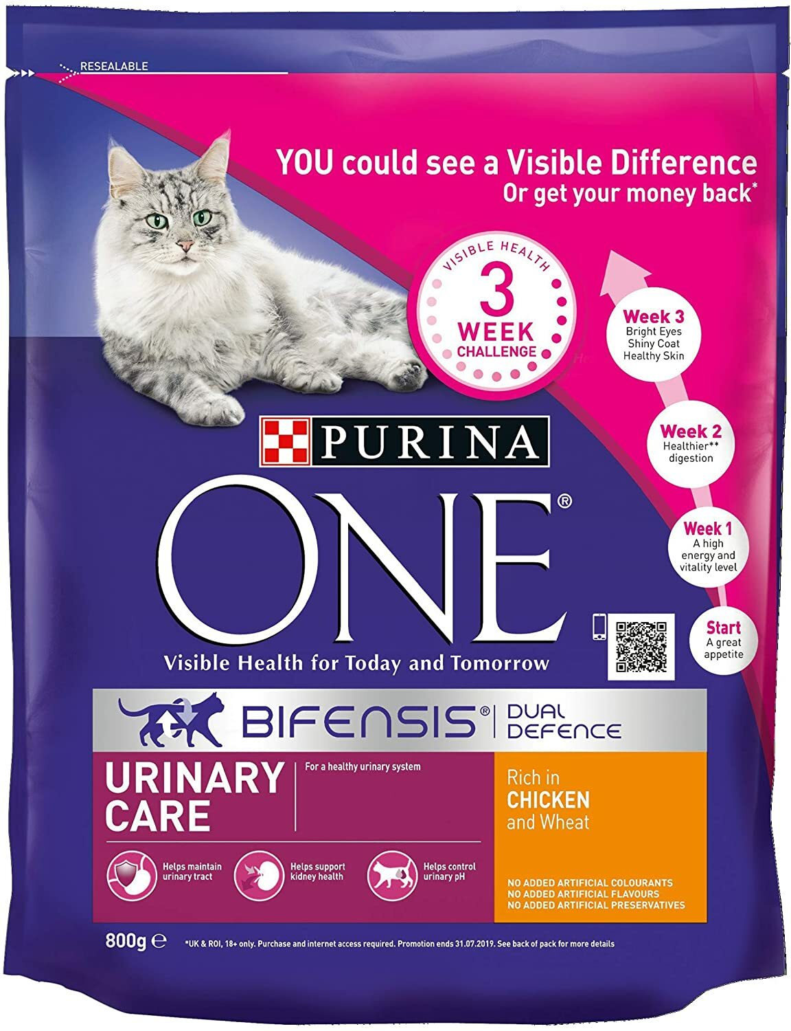 purina one sensitive cat