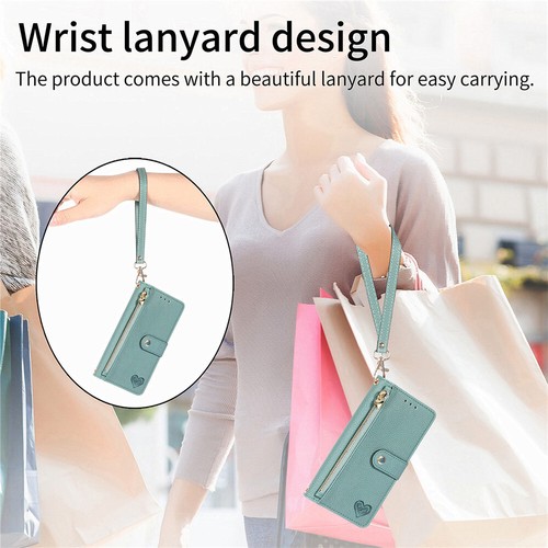 For OPPO Reno 11F 12 13 Pro A80 A60 Case Wallet RFID Blocking Leather Flip Cover - Picture 7 of 80