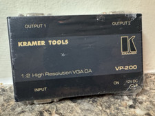 NEW SEALED KRAMER TOOLS VP-200K HIGH RESOLUTION AUDIO DISTRIBUTION AMPLIFIER
