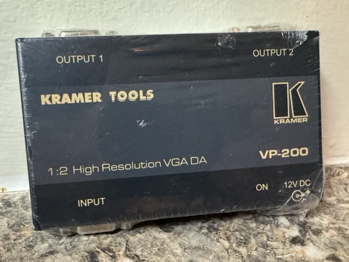 NEW SEALED KRAMER TOOLS VP-200K HIGH RESOLUTION AUDIO DISTRIBUTION AMPLIFIER