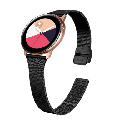 Schlank Metall Mesh Armband für Samsung Galaxy Watch 4 5 6 7 FE 40/44mm Active 2