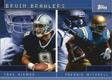 2001 Topps Football - Combos - #TC6 - TROY AIKMAN / FREDDIE MITCHELL