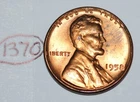 1958 Lincoln Wheat Cent United States 1 Penny Lightly Circulated USA  Lot #1370