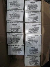 LOT OF 66 CERNIT PREMIUM POLYMER CLAY NO. 1 MIXED COLORS 2OZ EACH X 66