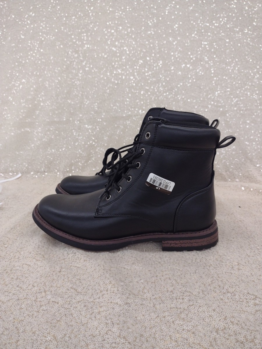 Goodfellow & Co Men\'s Jeffrey Combat Boots Black Size 10 1/2 Men main image 3
