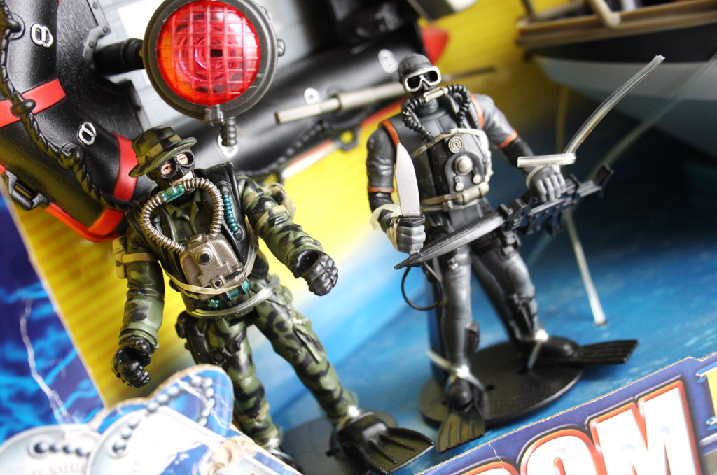 VERY RARE CHAP MEI FREEDOM FORCE COAST PATROL PLAYSET NAVY SEALS