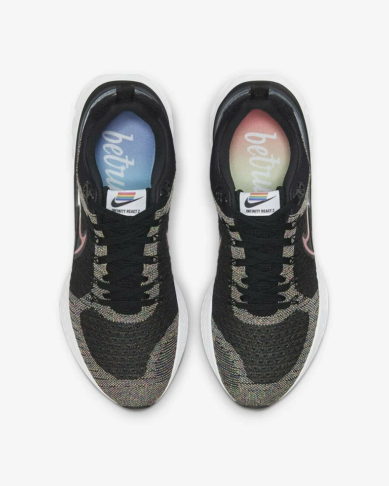 NIKE REACT INFINITY RUN FLYKNIT 2 ,,BE TRUE'' SIZE UK 11.5 EUR 47 (DD6790 001) - Image 3 of 4