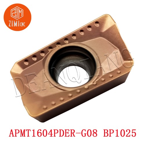 90° APMT1604PDER CNC square shoulder right angle series milling inserts For 400R - Foto 9 di 15