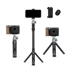 Fotopro Mini Desktop Camera Tripod Kit SY390- Extendable 3 Section Center Cloum