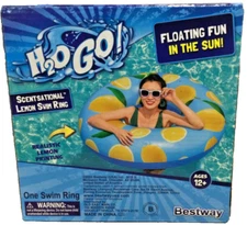 H20GO! SCENTSATIONAL LEMON SWIN RING 42"X42"X10"