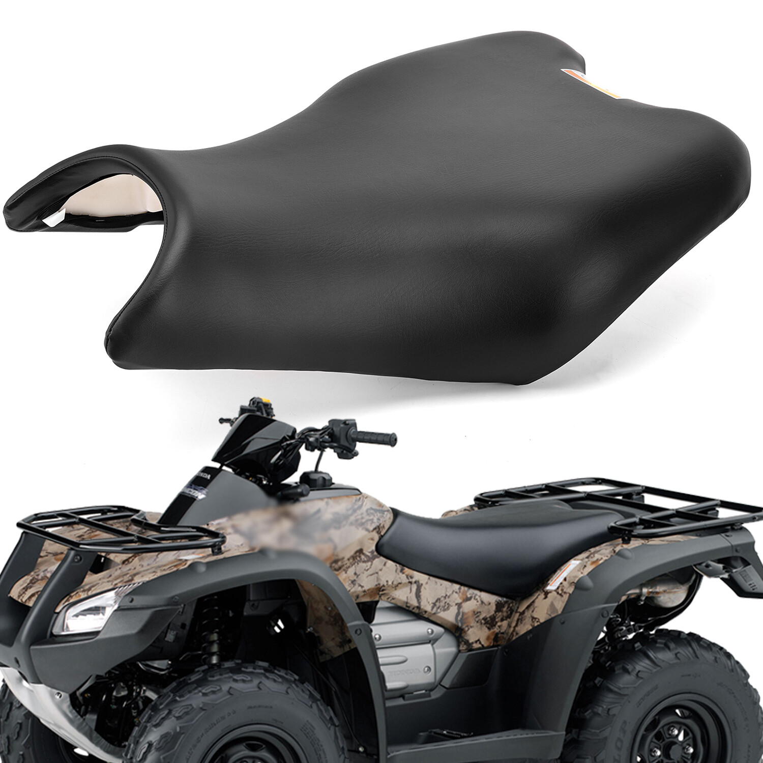 New Complete Seat For 2003-2022 Honda Rincon 680 650 Foreman TRX680 ATV  BLACK | eBay
