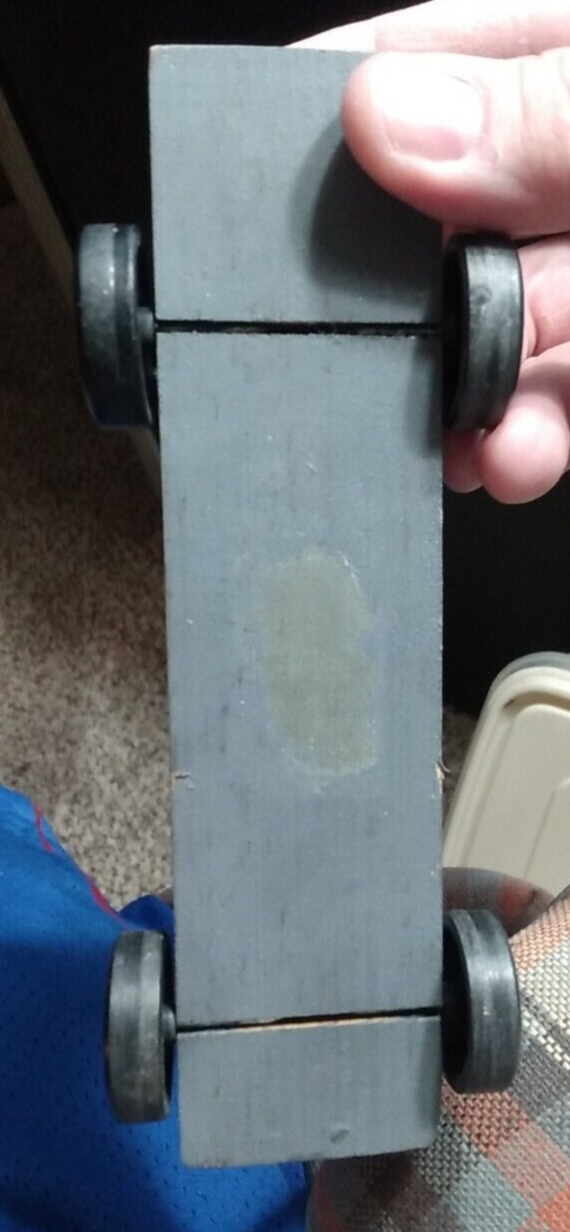 1990's Pinewood Derby Car Delorean Back to the Future Marty McFly Flux