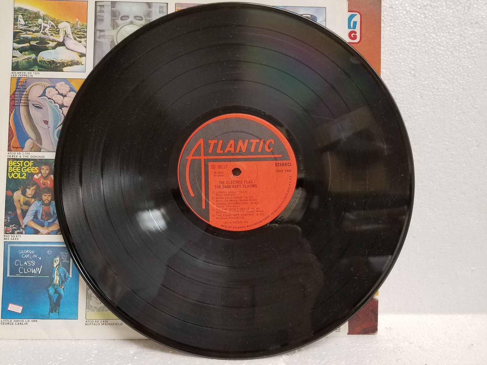 THE ELECTRIC FLAGTHE BAND KEPT PLAYINGALBUMATLANTIC SD 18112VINYL NM eBay