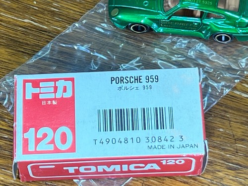 Vintage Tomica Japan Porsche 959 #120 - Sherriffs Mini Cars - Picture 5 of 5