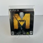 Metro: Last Light (Sony PlayStation 3, 2013) PS3 Complete CIB