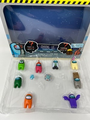 Among Us Action Figures Series 3 - Pack of 8 Collectible Figurines - Official Am