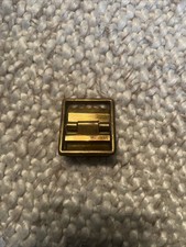 Vintage U.S. Military Brass Solid Belt Buckle Open Face 749