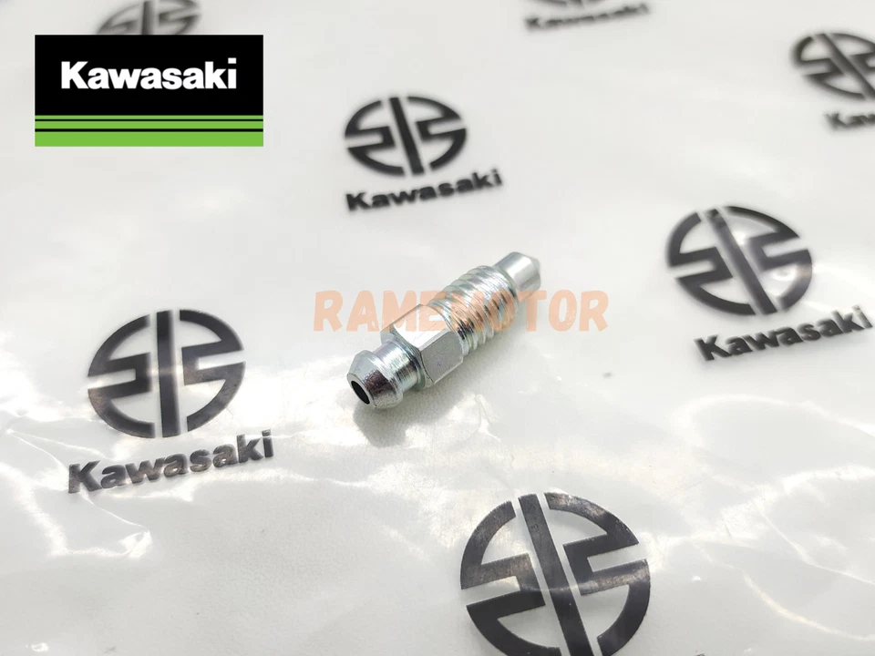 KAWASAKI KX85 250 KDX 200 ZX 6 14 NINJA VERSYS KLE BREATHER BRAKE SCREW GENUINE - Image 3 of 4
