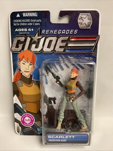 G.I. Joe Renegades Scarlett Undercover Agent 2011 Hub Hasbro MOSC