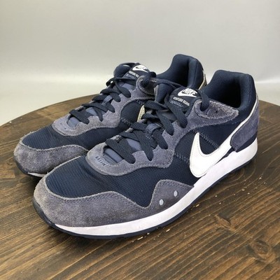 Nike Venture Runner Shoes Mens Size 11.5 Blue Suede Running Sneakers CK2944-400