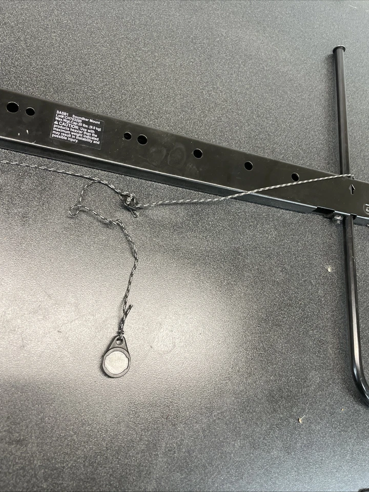 Sanus SASB1-B1 Universal Soundbar Speaker HDTV Mount No Hardware Used - Image 3 of 4