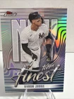 2026 Topps Finest Aaron Judge Refractor (RAW)