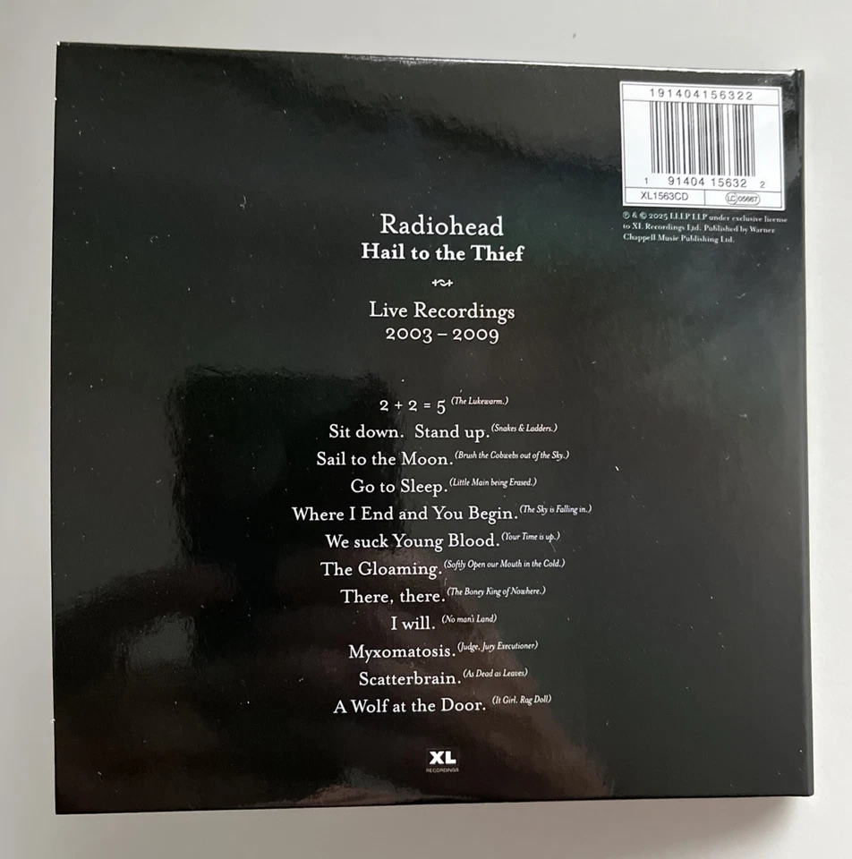 Radiohead Hail to the Thief Live Recordings 2003-2009 191404156322 CD gebraucht - Bild 2 von 2