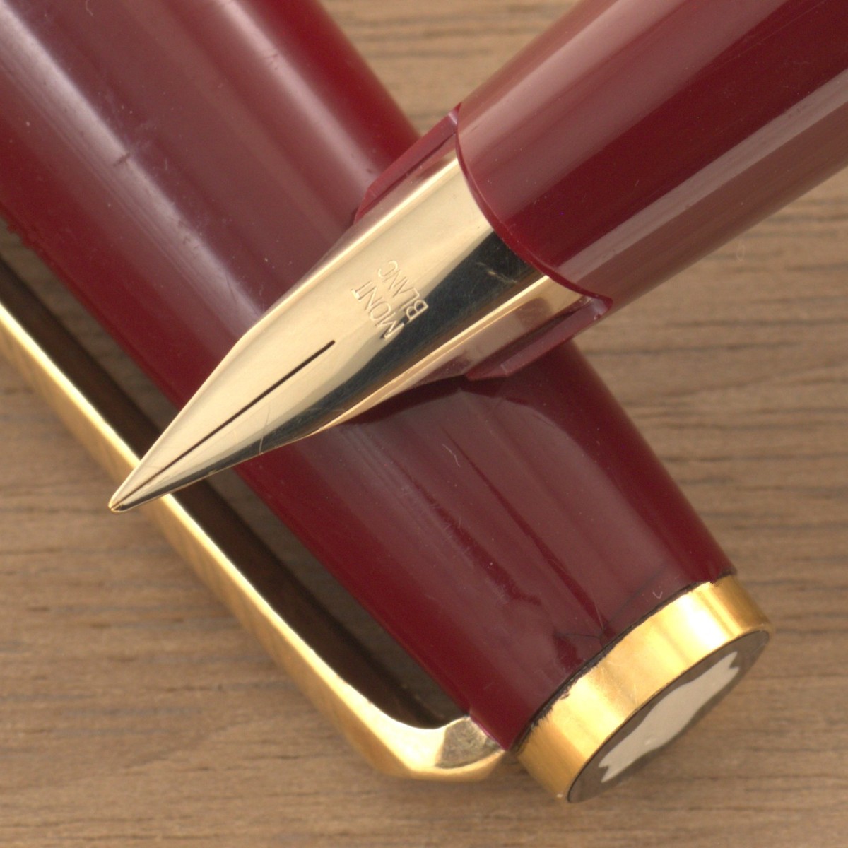 Vintage 1970s Montblanc 310(P) S.S. EF Nib Fountain Pen W