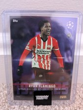 2024-25 Topps Total Performers Ryan Flamingo RC Rookie Purple 25/25 PSV