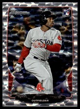 2013 Silver Ice Jackie Bradley Jr. Rookie Boston Red Sox #43