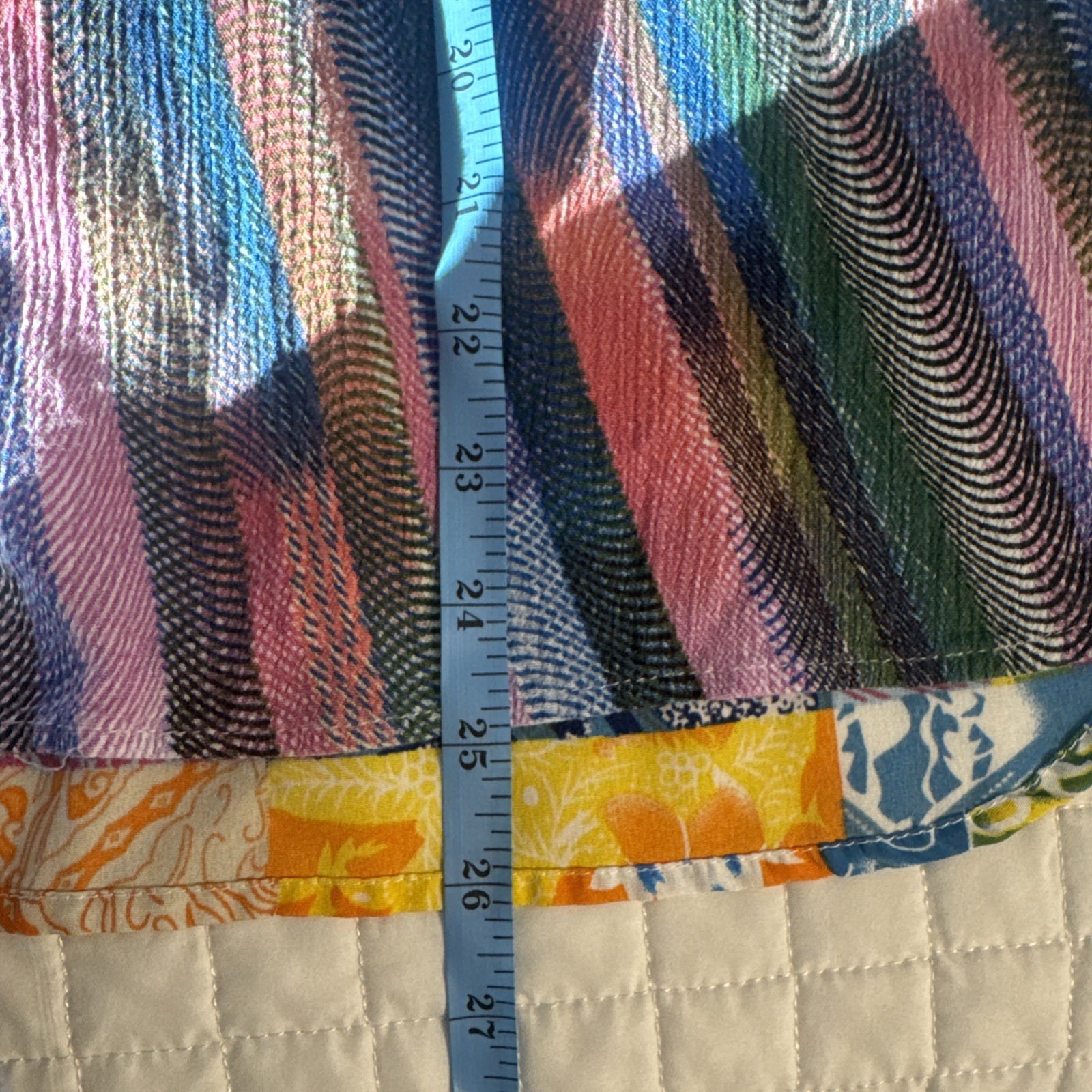 Caleaas Oversized Patchwork Embroidered Boho Blou… - image 10