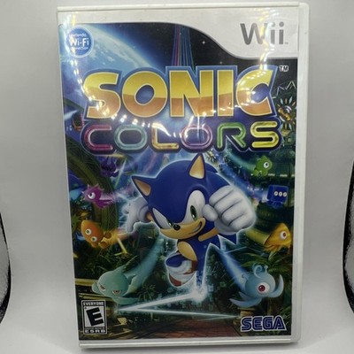 SEGA Sonic Colors Nintendo Wii Complete with Case & Disc Platformer 2010. Tested